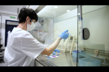 Microbiology laboratory